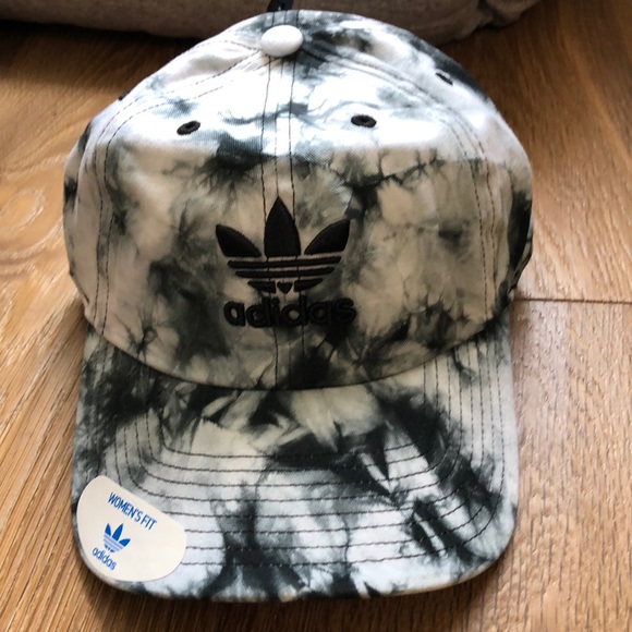 adidas originals women's relaxed tie dye strapback hat